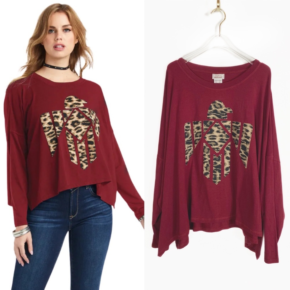 Ariat Womens Western Firebird Jungle Queen Rubaiyat Top size XXL